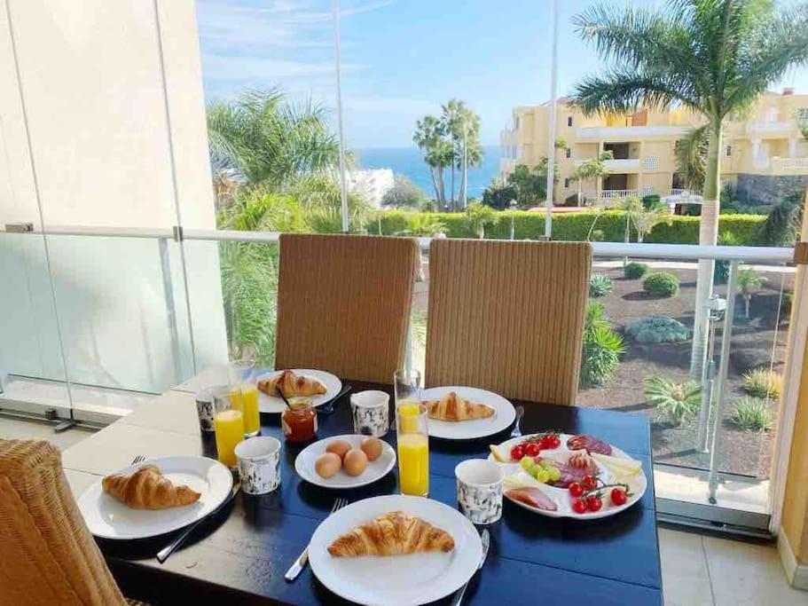 Elegant Colonial Style Ocean View Golf Del Sur Appartement San Miguel de Abona Buitenkant foto
